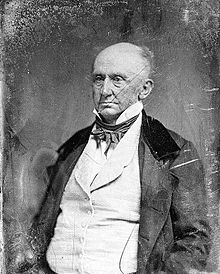 George Washington Parke Custis in the only photograph of him, taken as an older man.