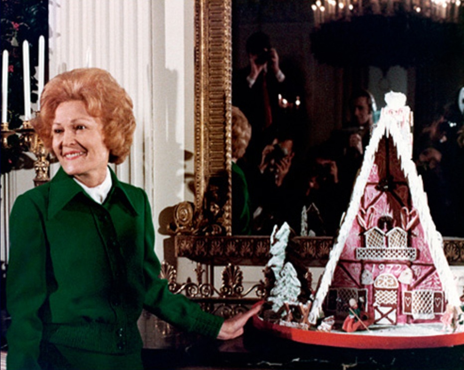 41. A big fan of Christmas, Mrs. Nixon was the First Lady who initiated the tradition of an annual White House gingerbread house durng the holiday season.