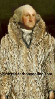 On his first Christmas as the first President, George Washington bought himself a fur coat.