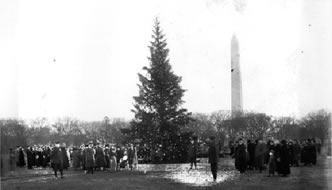 The first National Christmas Tree, 1923.