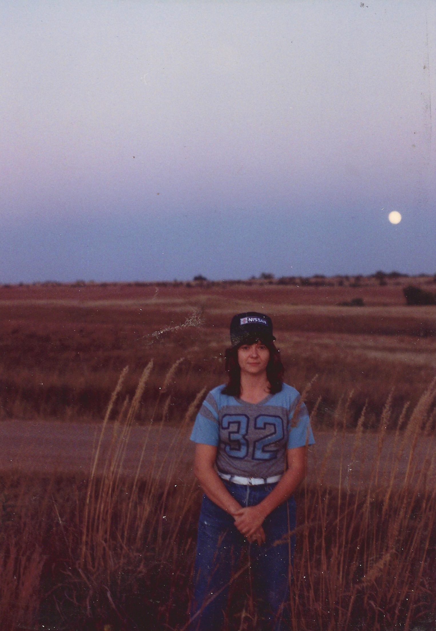 Kansas farmgirl, 1987.
