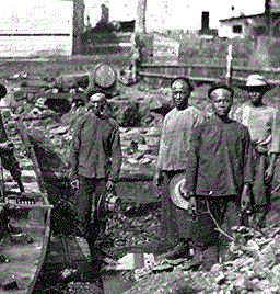 Chinese gold miners.