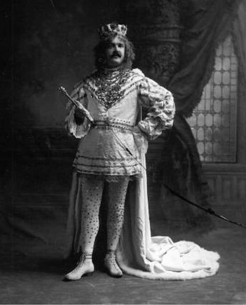 Orvile Cawthorn, Mobile's 1905 King of Mardi Gras.