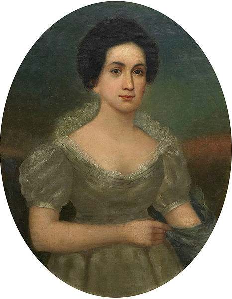 Invalid First Lady Letitia, the first Mrs. John Tyler.