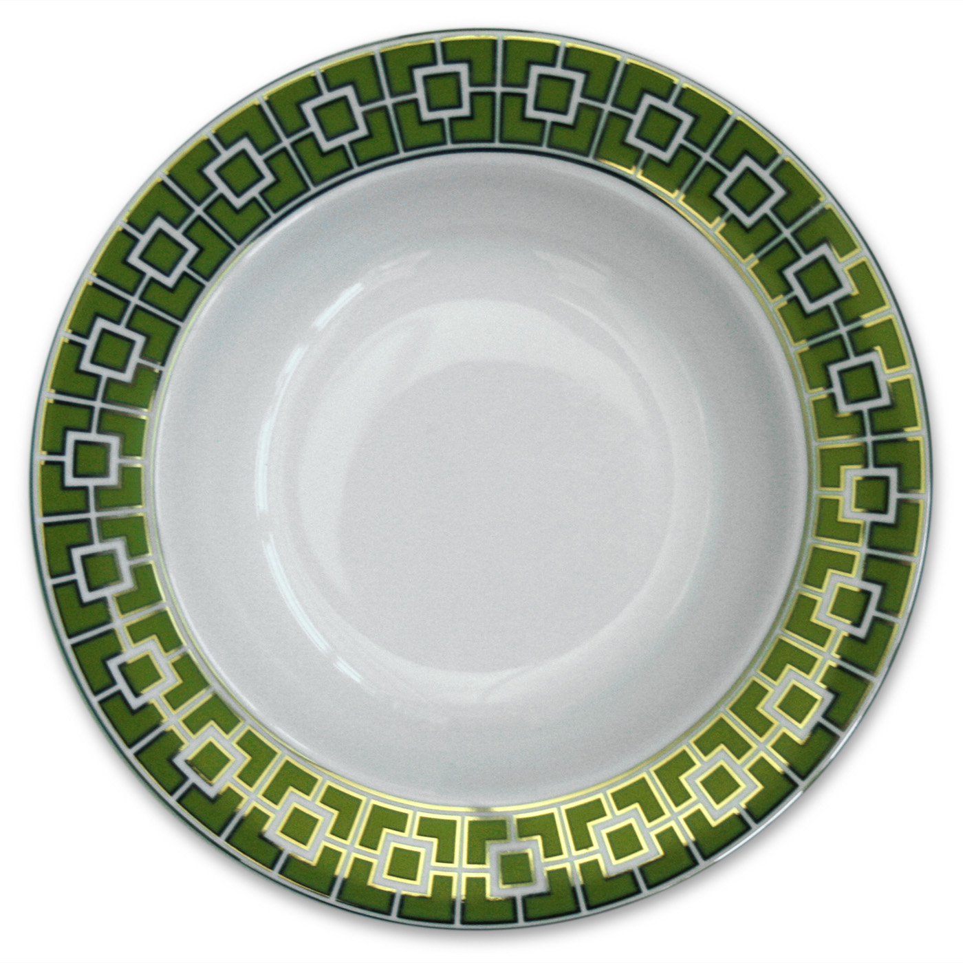 Another notion of the Nixon Bowl - part of an original contemporary china pattern by designer Jonathan Adler.