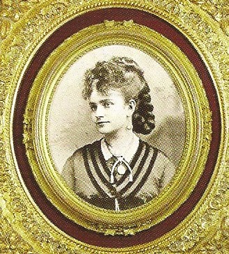 Ida McKinley in 1870.