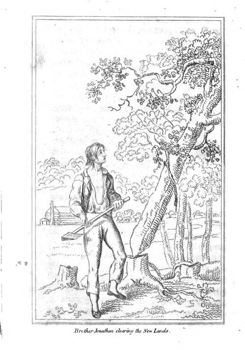Jonathan as he appeared in the 1827 book about him.