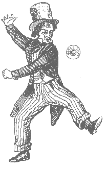 The first known illustration of a figure identified as "Uncle Sam."