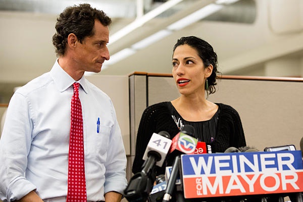 Weiner and his wife. (Christian Scient Monitor)