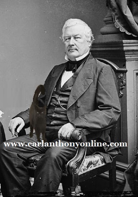 Millard Fillmore, earliest known keeper of the White House Cat.
