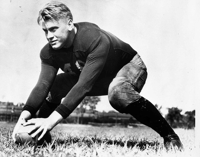 Ford as a Wolverine, 1933.