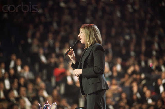 Barbra Streisand sang for Clinton at the 1993 gala - fulfillng a promise to him.