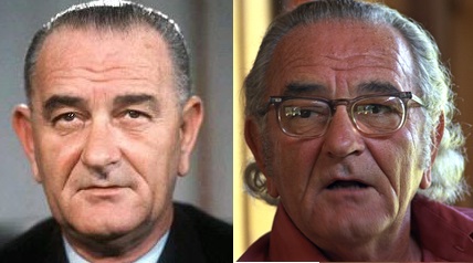 LBJ in 1963 and after the presidency.